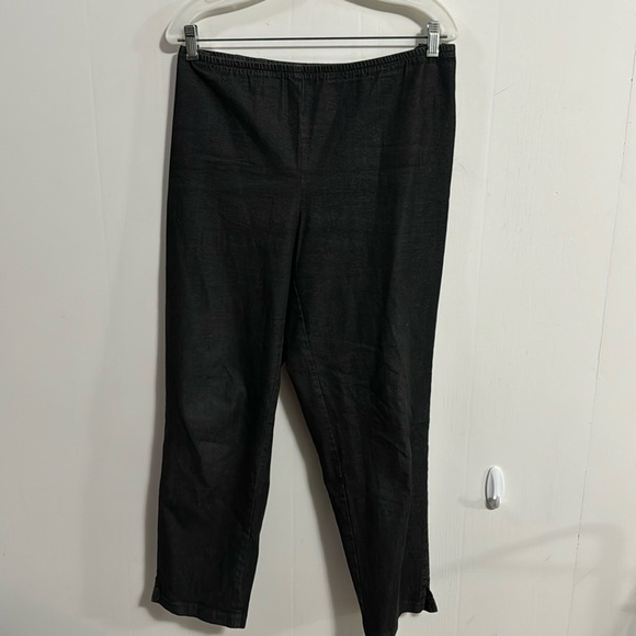Eileen Fisher jeans Sz XL hidden zipper on side good condition - Picture 1 of 6